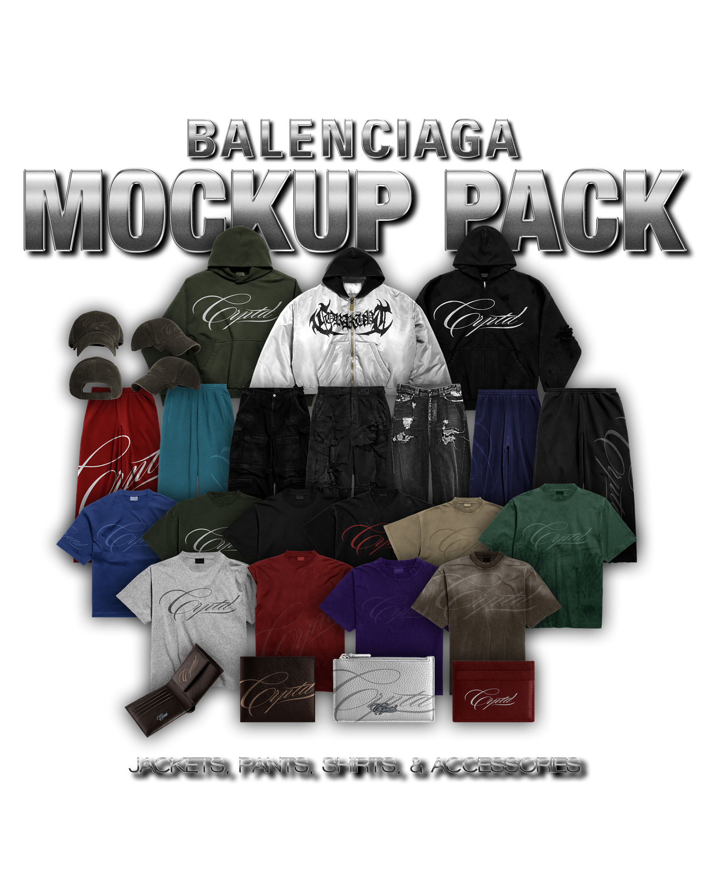 BALENCIAGA MEGA MOCKUP PACK