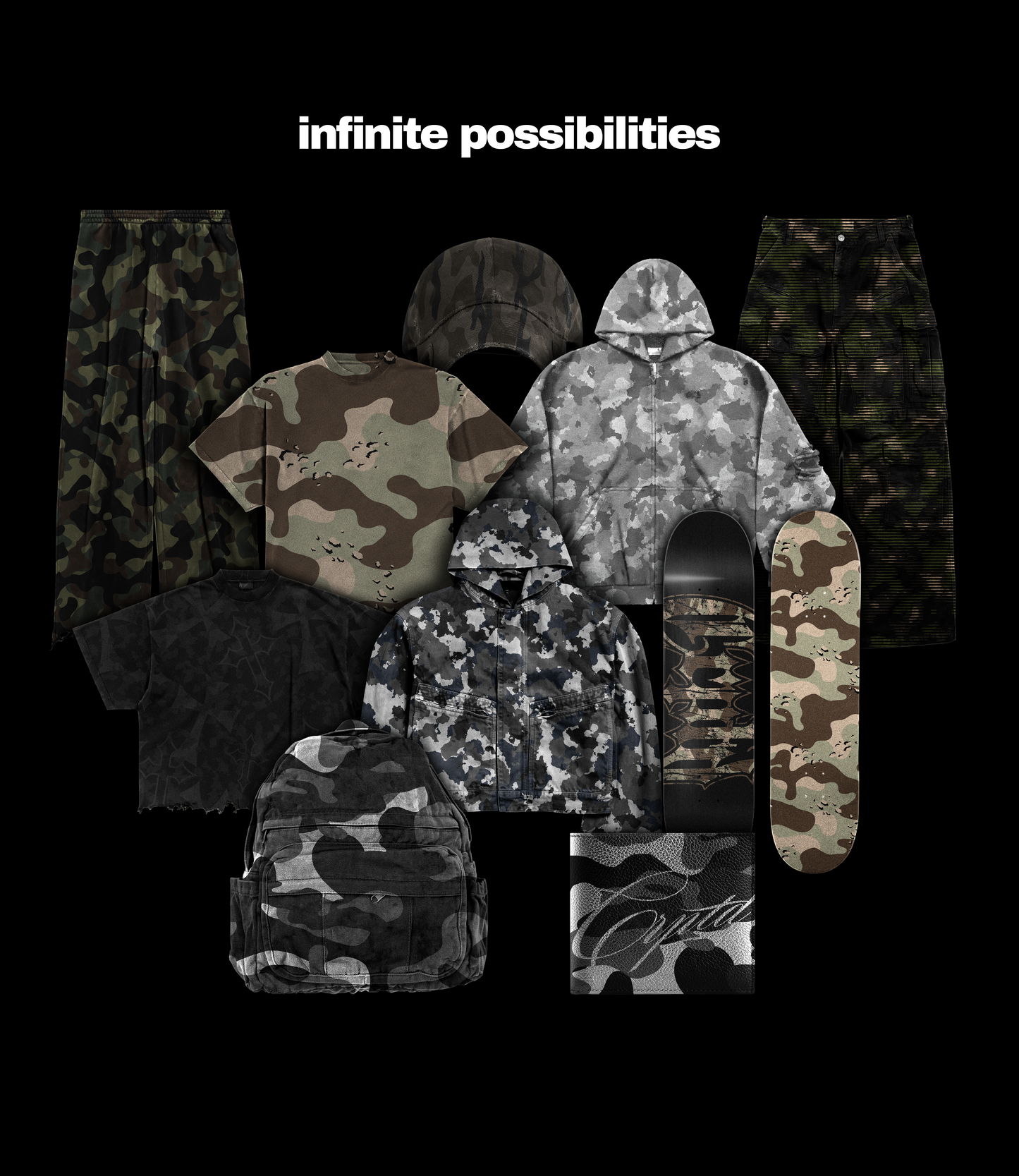 CAMO PATTERN PACK [PHOTOSHOP & PROCREATE]