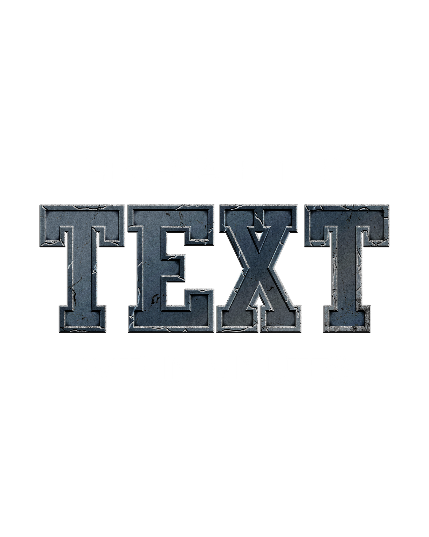 STONE TEXT STYLE FREEBIE