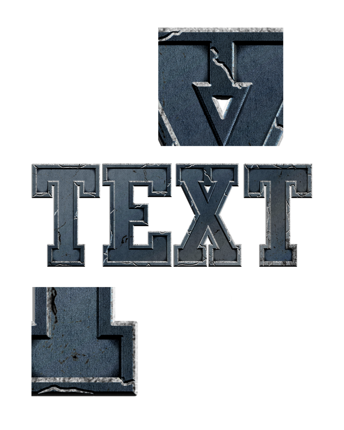 STONE TEXT STYLE FREEBIE