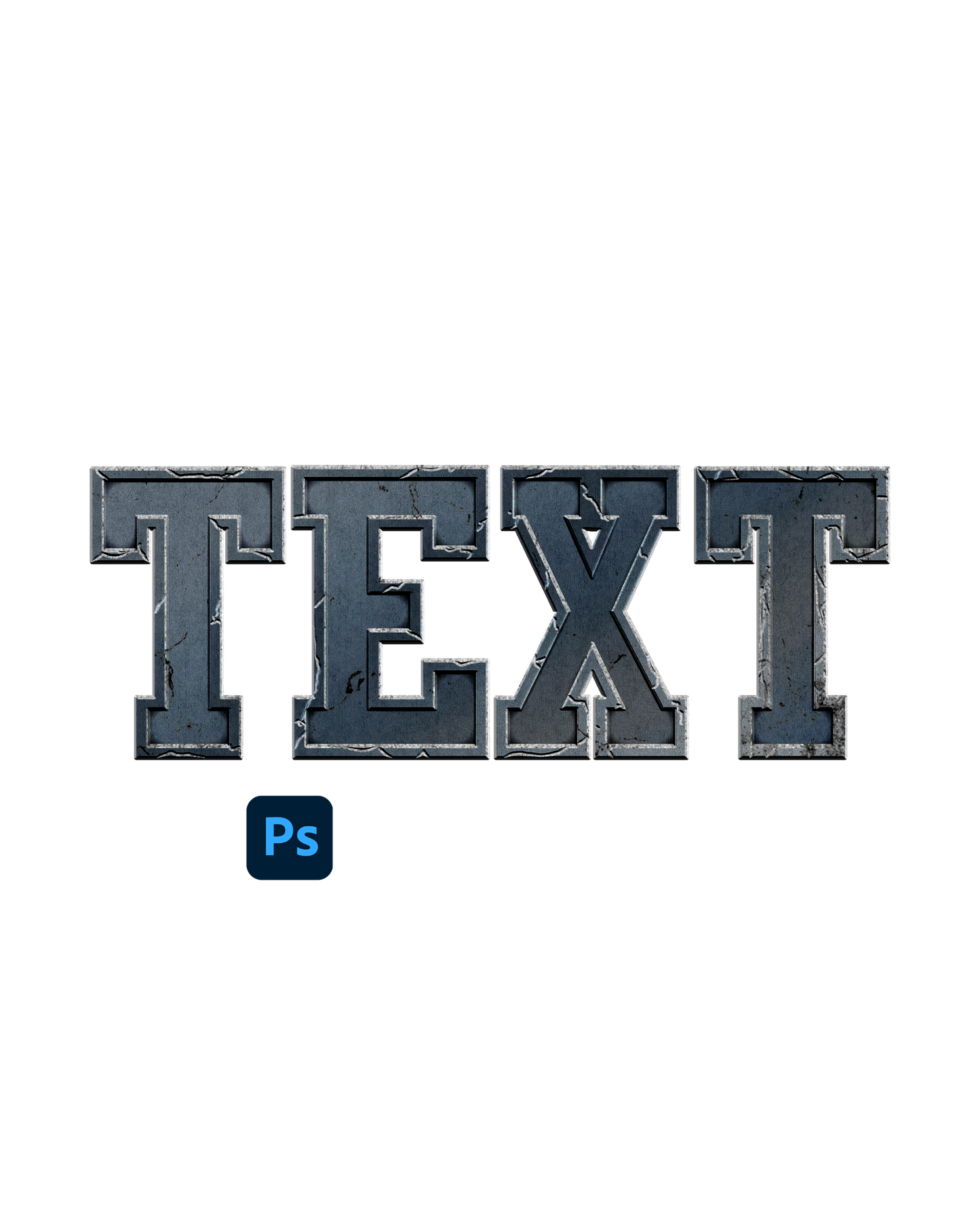 STONE TEXT STYLE FREEBIE